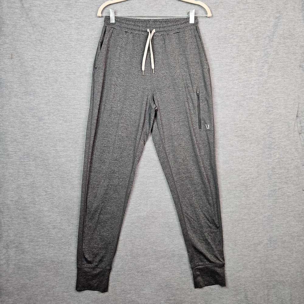 Vuori Performance Joggers Gray Heather Slim Fit Activewear Pants Men's Sz XS